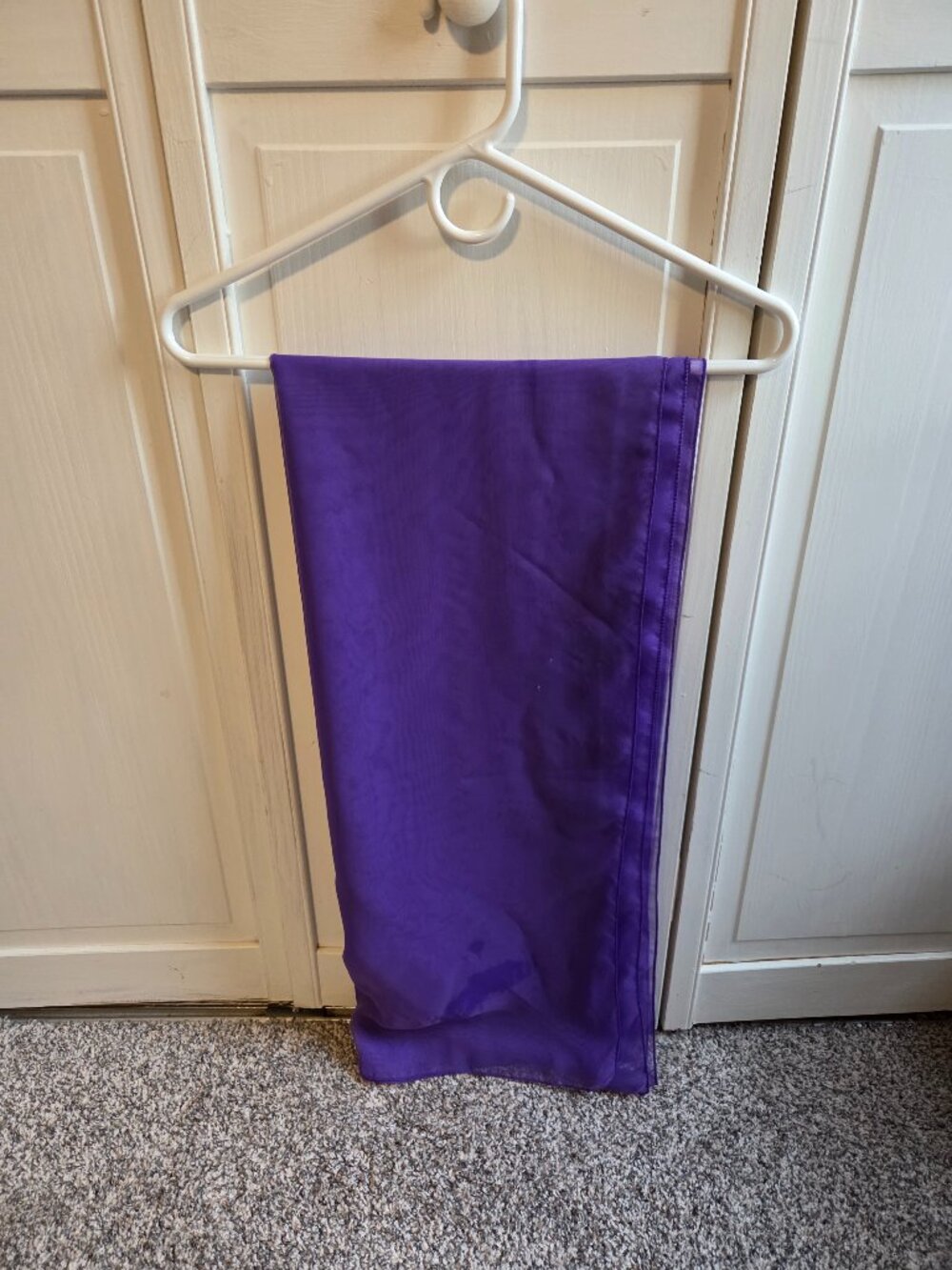 Purple Synthetic Fiber Veil